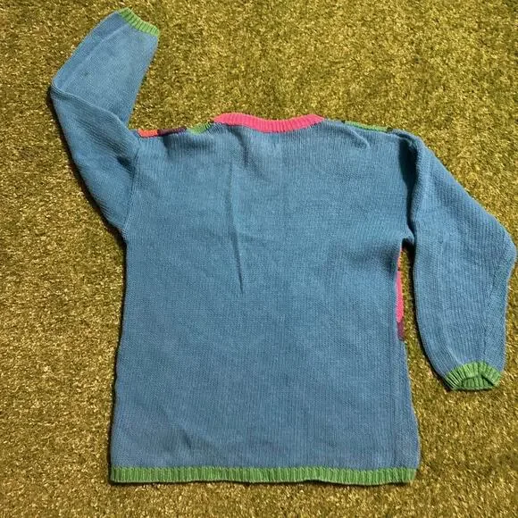 Vintage Color Block Sweater by Reference Point - Picture 5 of 5